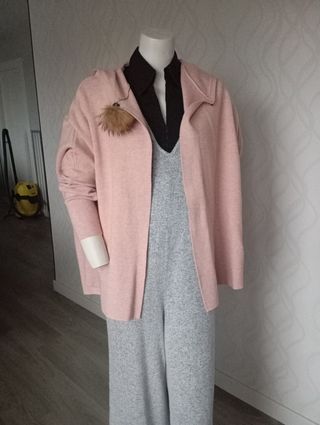 Chaqueta Capa rosa