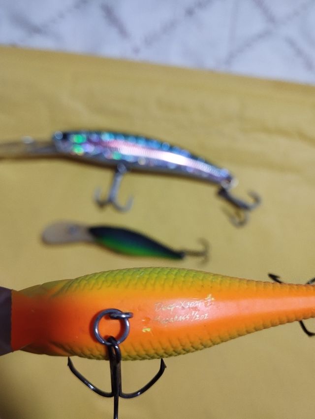 Pack señuelos pesca megabass duo