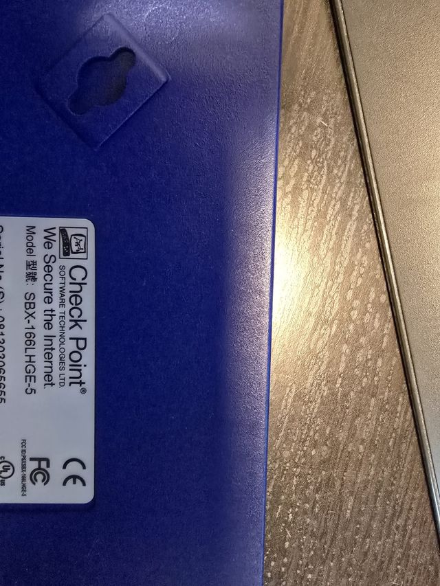 Check Point VPN-1 Edge X Series SBX-166LHGE-5