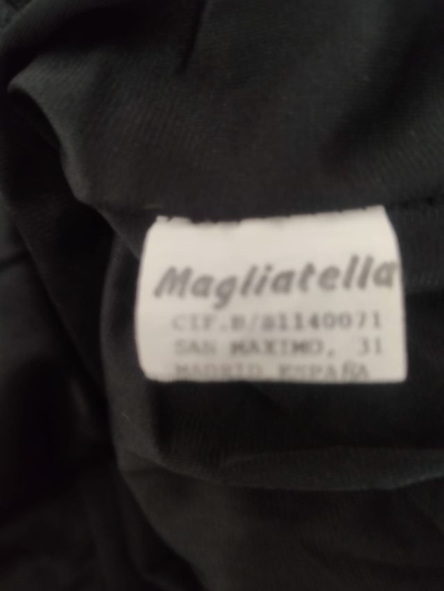 Vestido largo negro Elvis