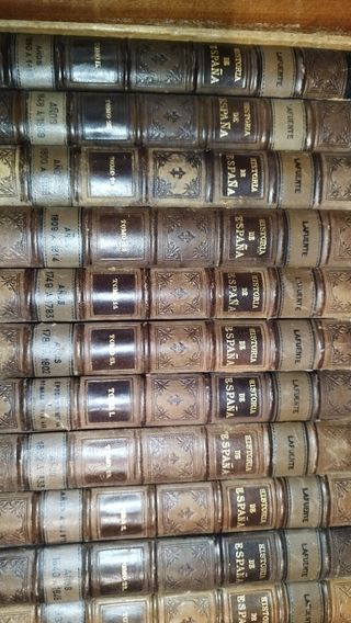 25 LIBROS DE HISTORIA DE ESPAÑA LAFUENTE