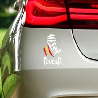 Kit pegatinas Dakar bandera España 
