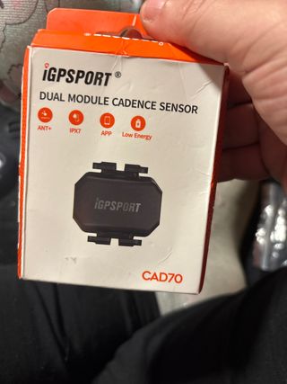 Sensor decadencia bici