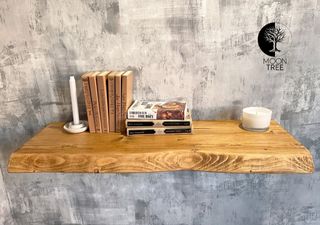 Estante madera rústica