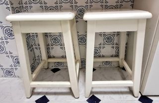Due panchine di legno