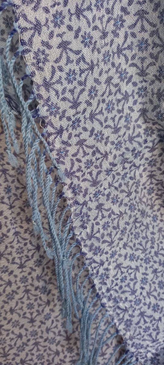 Sciarpa azzurra unisex Sa azzurra unisex