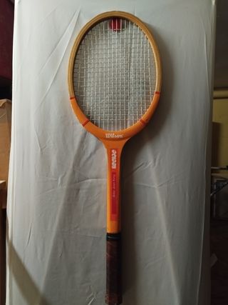 Raquetas de madera Wilson años 70