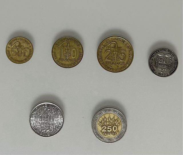 Monedas de Africa Occidental