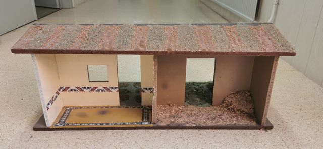 Casa para Belén de madera