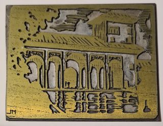 Plancha de imprenta de Granada