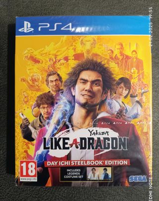 Like a dragon Steelbook Edition ps4
