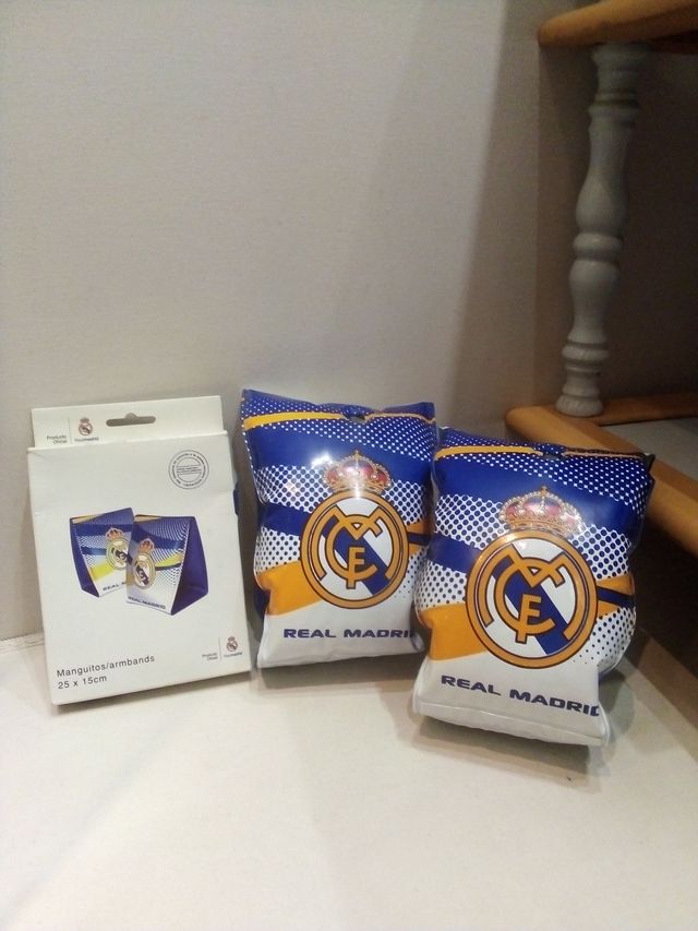 MANGUITOS DE PLAYA REAL MADRID, OFICIAL Y NUEVO!