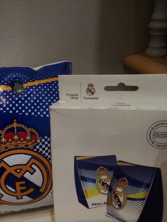 MANGUITOS DE PLAYA REAL MADRID, OFICIAL Y NUEVO!