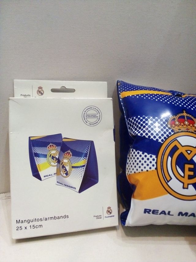 MANGUITOS DE PLAYA REAL MADRID, OFICIAL Y NUEVO!