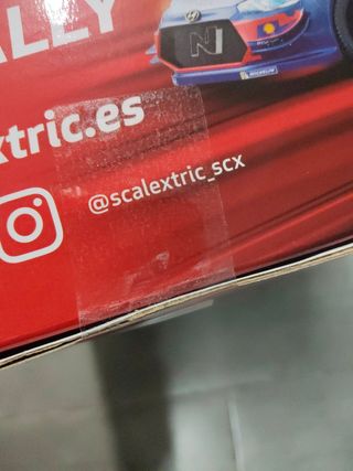 Scalextric open rally gran chicane SOMOS TIENDA