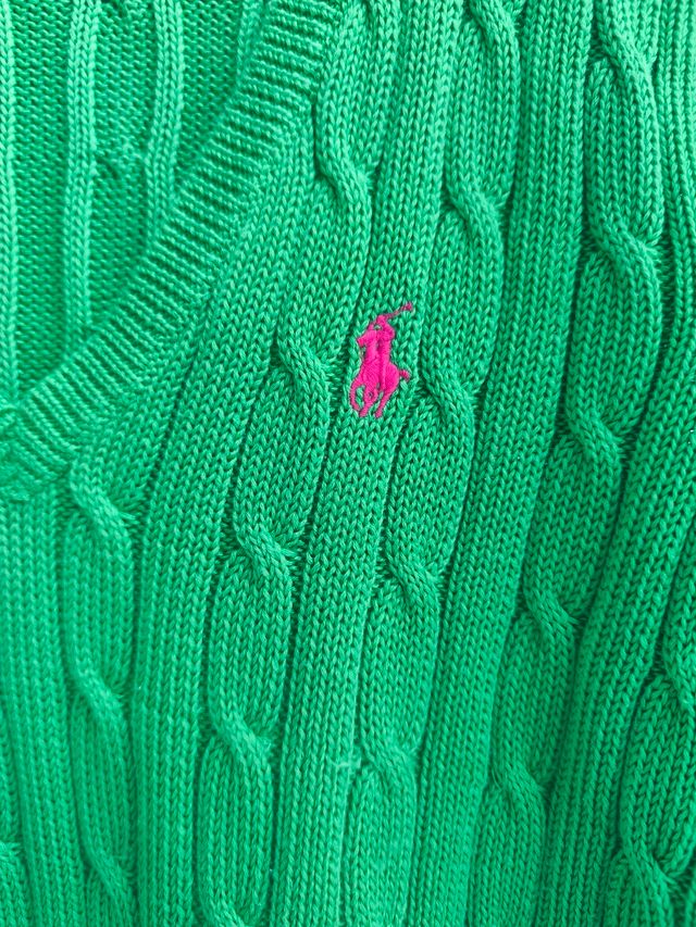 Jersey Ralph Lauren verde mujer