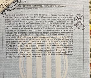 Seat Panda 40 para Raid Homologado