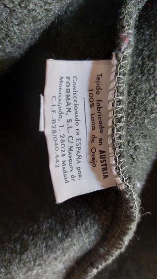 Chaqueta Mujer Vintage Jahreszeit Loden verde