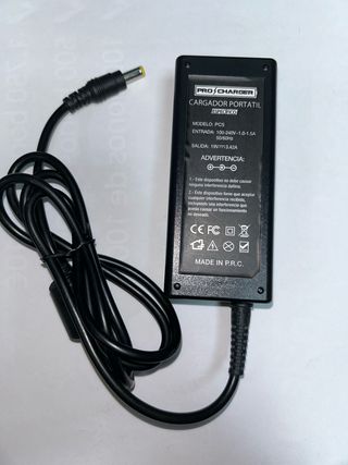 Cargador de portatil 19V 3,42A 5.5*1.7mm