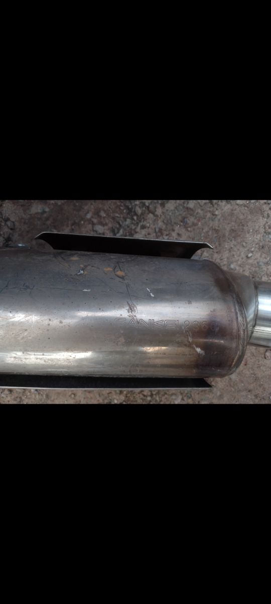 escape de moto de honda