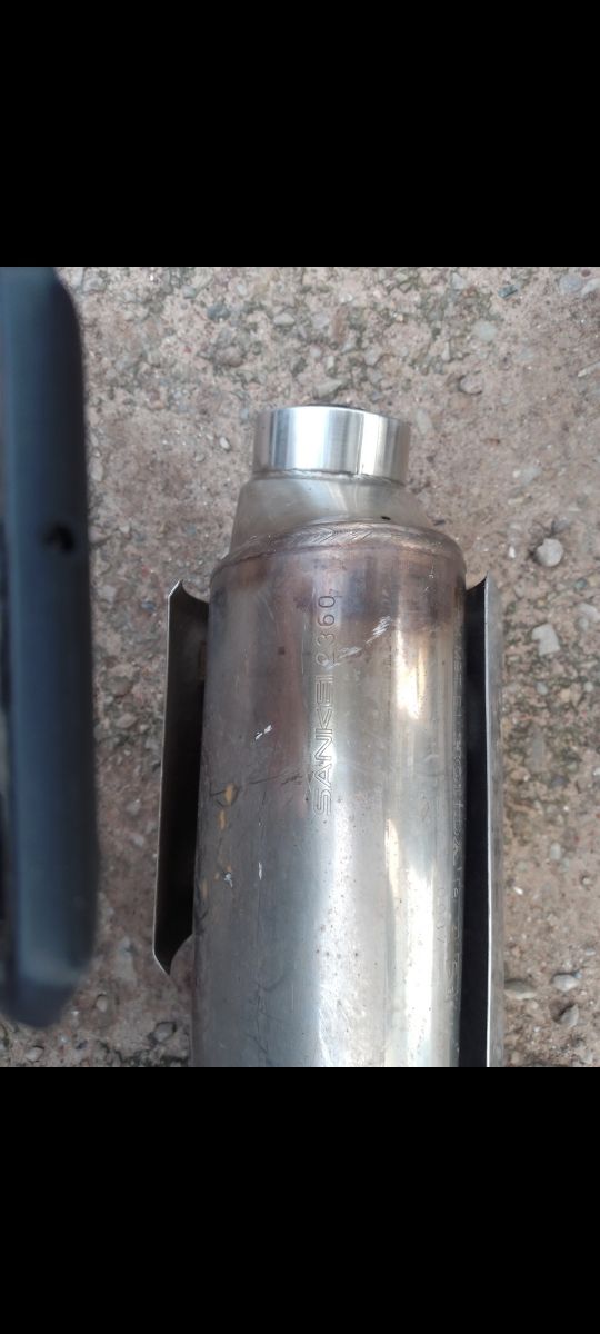 escape de moto de honda