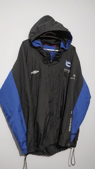 Chaqueta cortavientos Umbro deportivo alavés 2000 