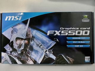 Tarjeta gráfica MSI FX5500 nueva