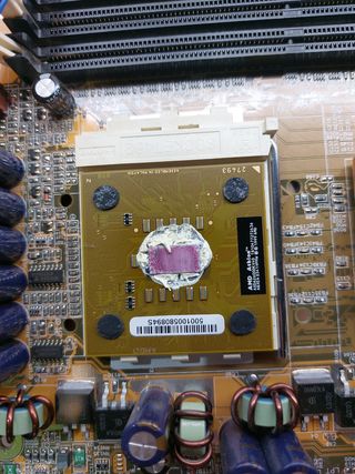 PLACA BASE DE ORDENADOR ANTIGUO 