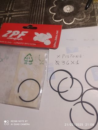 X minimoto segmenti d.36x1 in ghisa