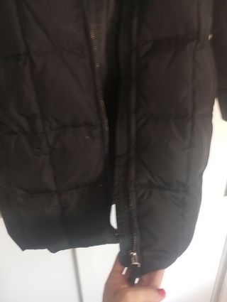 Abrigo de Zara negro de mujer