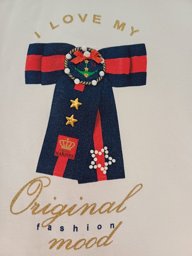 Maglietta bambina Original Marines 4-5 anni