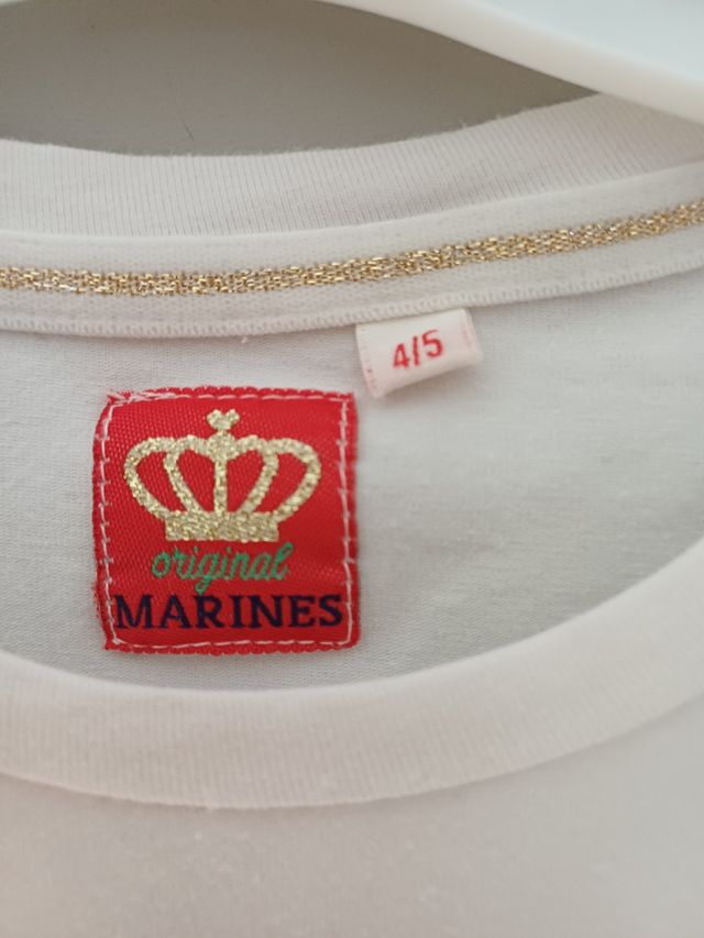 Maglietta bambina Original Marines 4-5 anni
