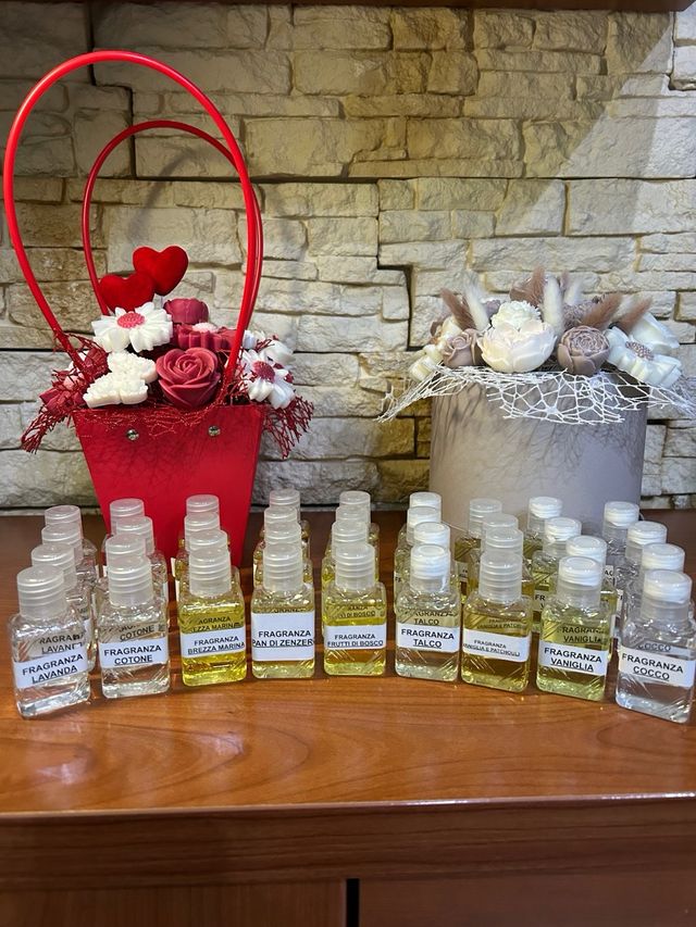 3 bott.25ml fragranze per cera