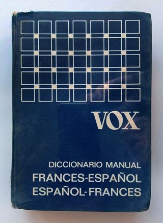 DICCIONARIO MANUAL VOX FRANCES-ESPAÑOL