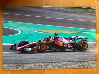 Lewis Hamilton SF25 Fiorano Stampa 20x30