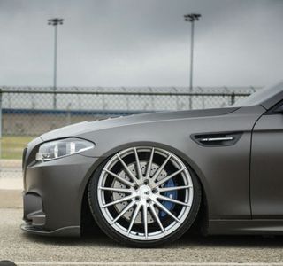 Pack llantas concavas 9y10x20 5x120 plata