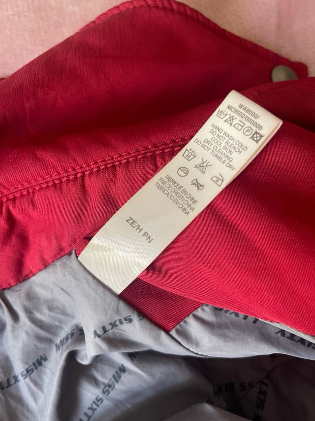 Giacca rossa imbottita Miss Sixty