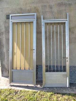 2 Puertas de inox