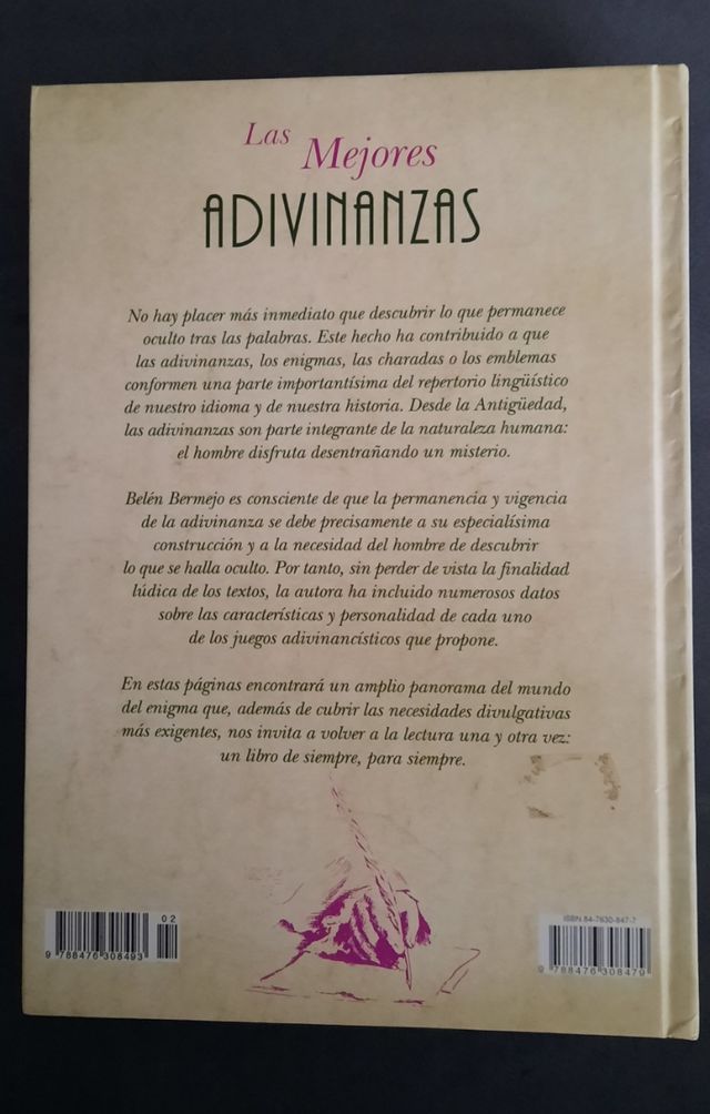 Las mejores adivinanzas. Belén Bermejo