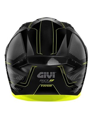Casco givi 50.9 integral sport negro amarillo 