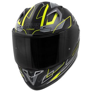 Casco givi 50.9 integral assault negro gris amaril