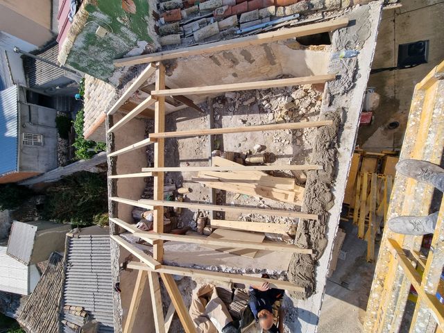 Fachadas tejados canalones