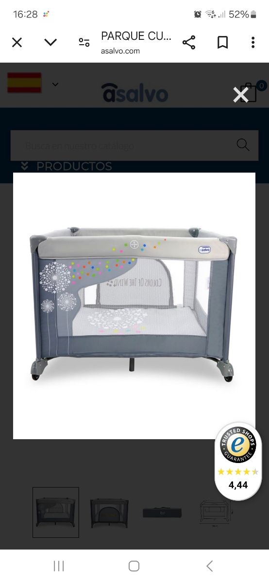 Parque infantil cuadrado