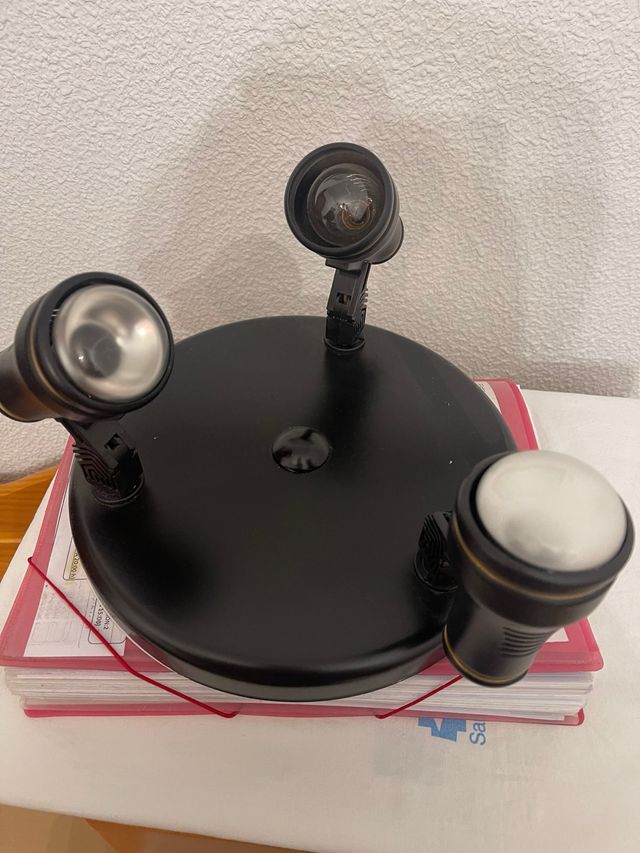 Plafon techo 3 focos