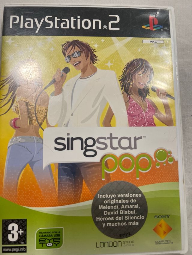 Pack sing star ps2 OFERTA