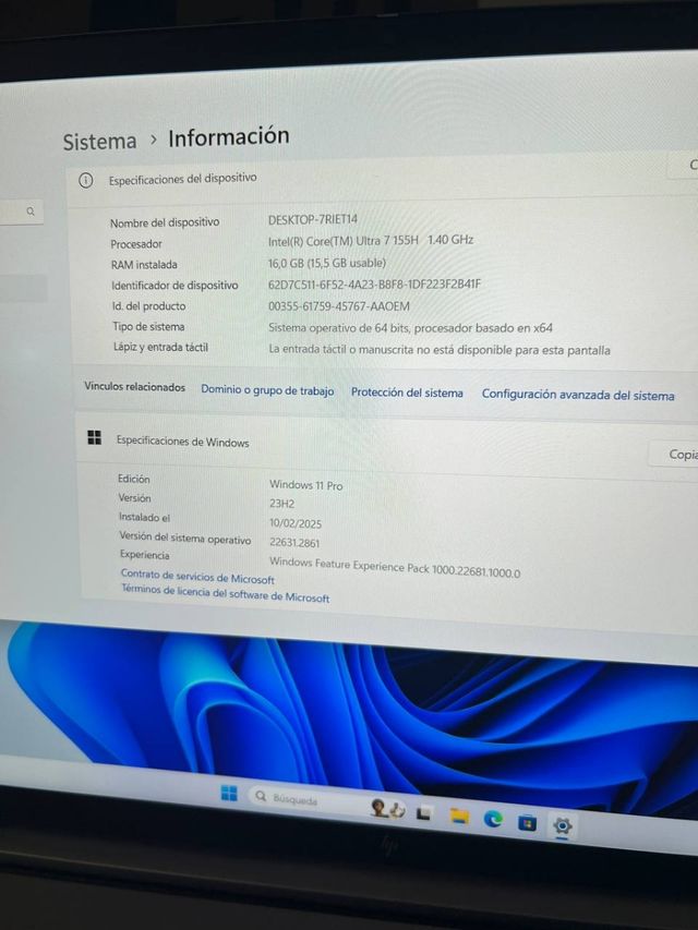 Computador portátil HP ZBook Firefly 16 G11 ultra 7 FHD Novo