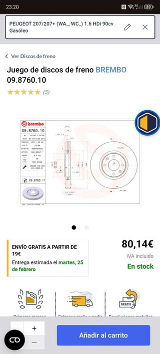 brembo 09.8760.10