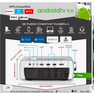 Proyector luximagen UHD 380