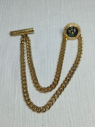 Broche de cadena oro 9k Regia Marina Italiana