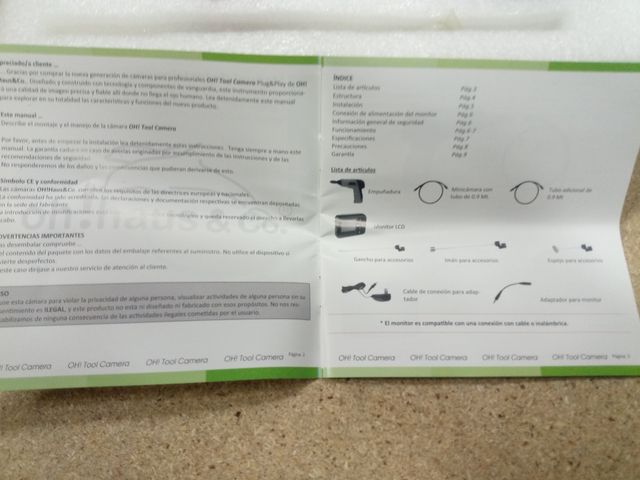 CAMARA DE INSPECCION PARA PROFESIONAL